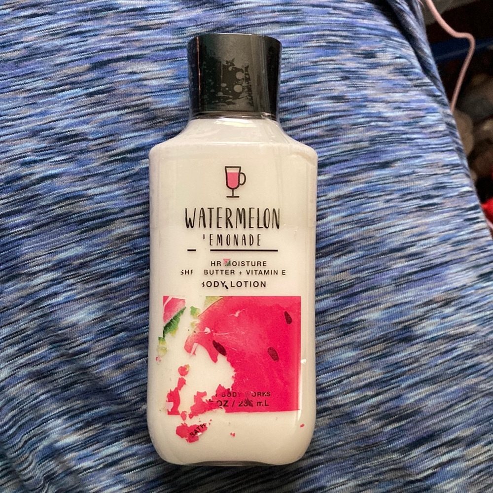 Bath and body works watermelon lemonade body lotion